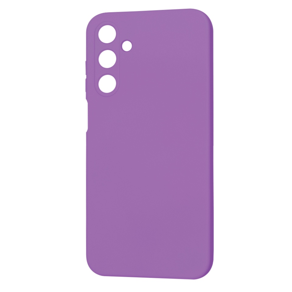 Husa pentru Samsung Galaxy A15 4G / Galaxy A15 5G din Silicon Catifelat, Protectie Premium, Skyddar SoftElegance - Mov - 1 | YEO