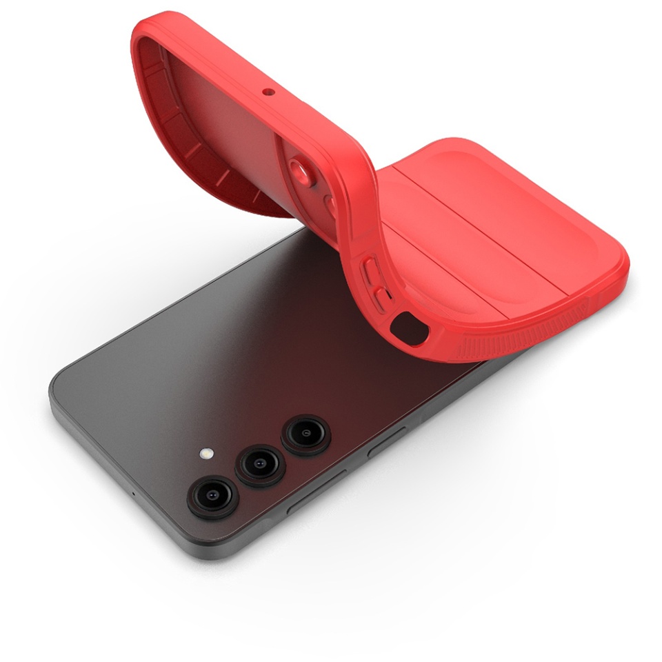 Husa pentru Samsung Galaxy A16 4G / Galaxy A16 5G eleganta, din silicon mat, SKDR Vogue - Bordo - 2 | YEO