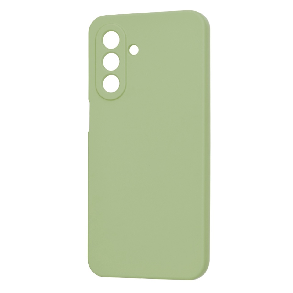 Husa pentru Samsung Galaxy A17 5G, SKYDDAR INNOVATION, din Silicon Catifelat, SoftElegance, set cu sticker, Verde - 3 | YEO