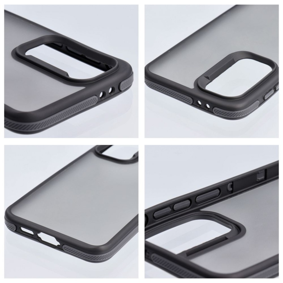 Husa pentru Samsung Galaxy A17, Anti-Soc TPU, Protectie Completa, Skyddar Neo, set cu sticker, Negru - 2 | YEO