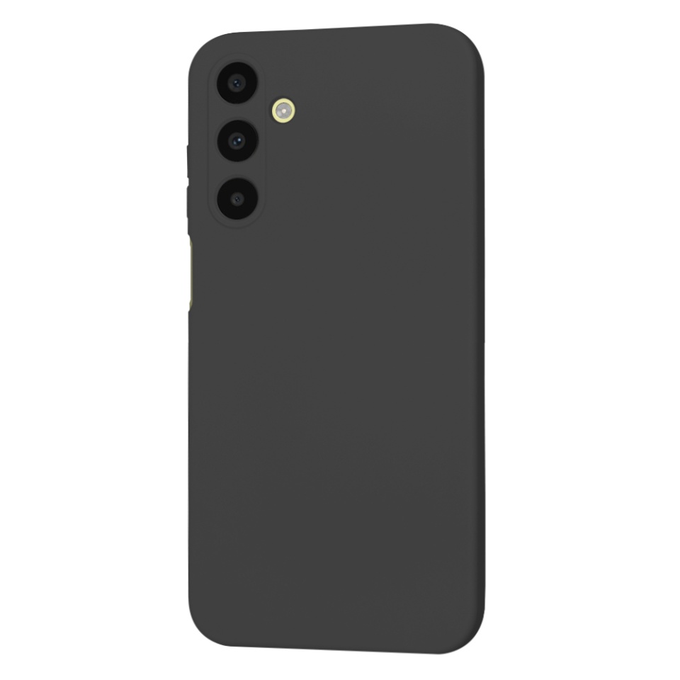 Husa pentru Samsung Galaxy A25 5G din Silicon Catifelat, Protectie Premium, Skyddar SoftElegance Magsafe - Negru - 1 | YEO