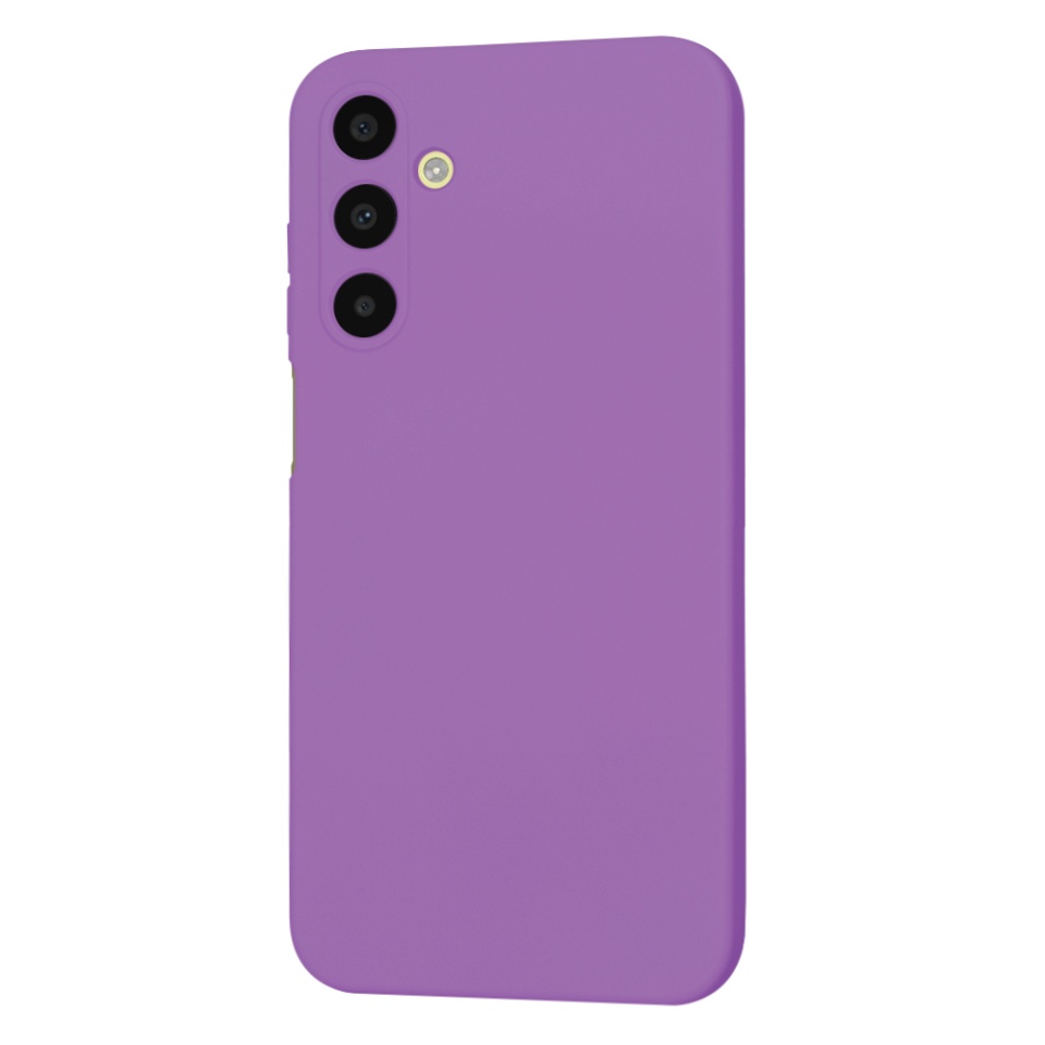 Husa pentru Samsung Galaxy A25 5G din Silicon Catifelat, Protectie Premium, Skyddar SoftElegance Magsafe - Mov - 1 | YEO