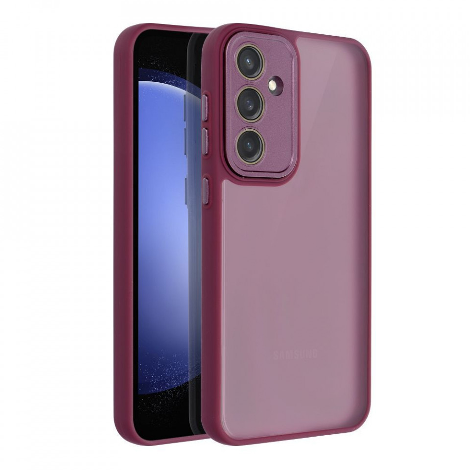 Husa pentru Samsung Galaxy A25 5G, protectie camera, Skyddar Velvet Shield - Mov - 2 | YEO