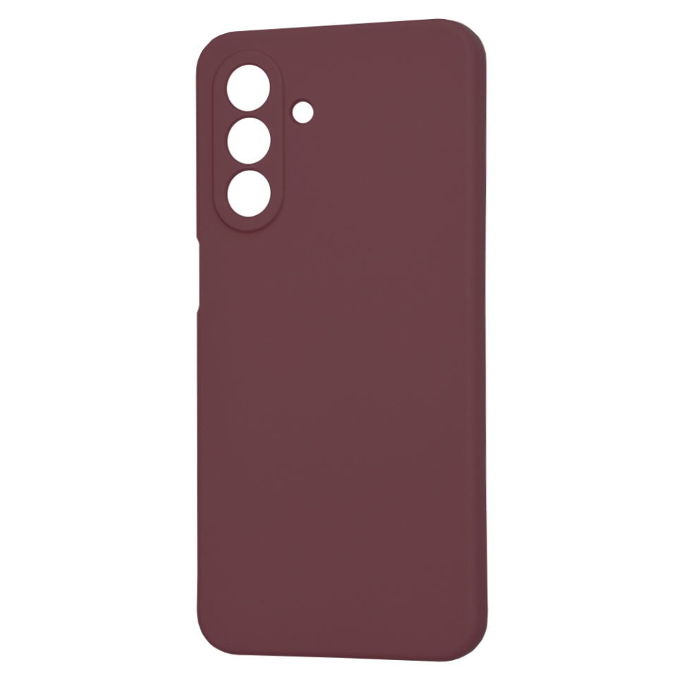 Husa pentru Samsung Galaxy A26 5G din Silicon Catifelat, Protectie Premium, SoftElegance - Bordo - 1 | YEO