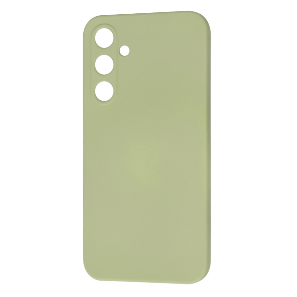 Husa pentru Samsung Galaxy A35 5G din Silicon Catifelat, Protectie Premium, Skyddar SoftElegance Magsafe - Verde - 2 | YEO