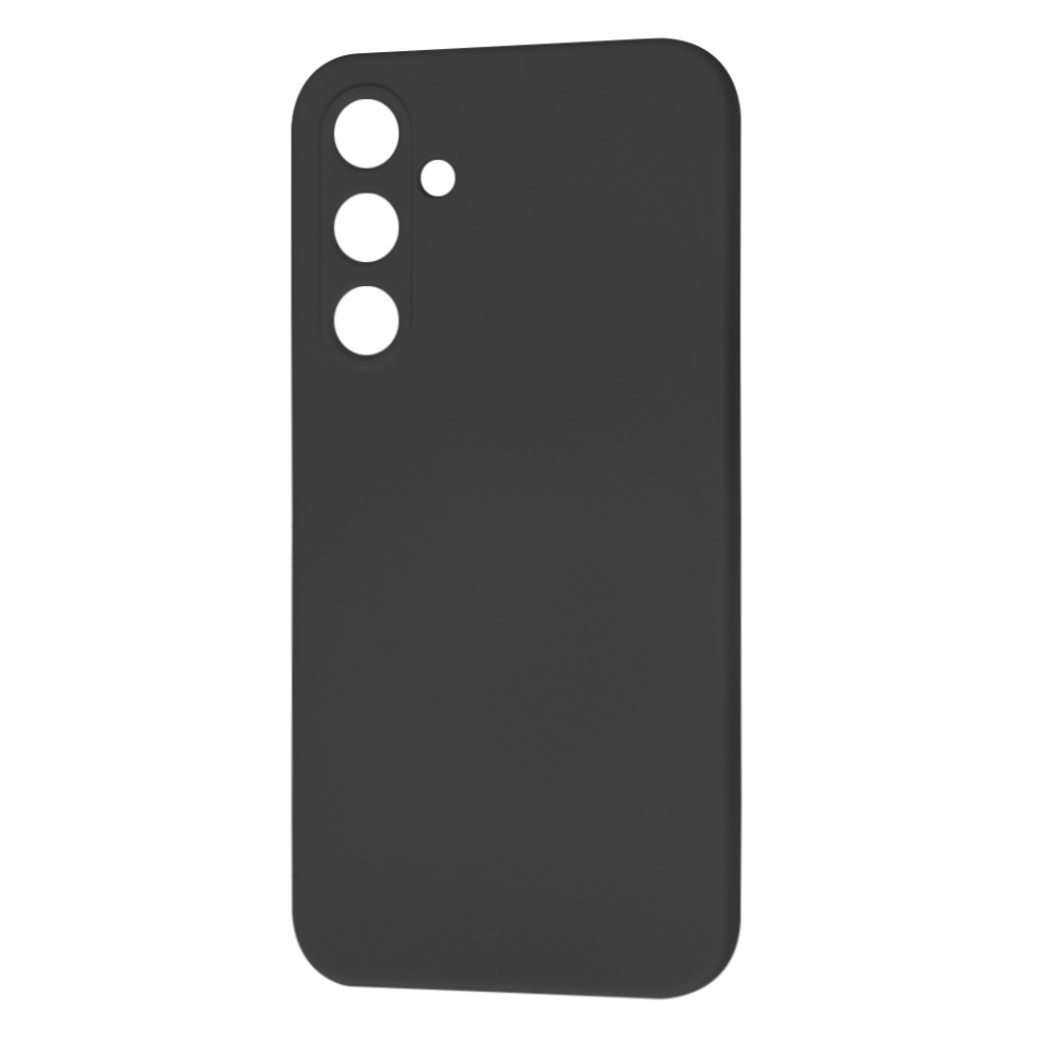 Husa pentru Samsung Galaxy A35 5G din Silicon Catifelat, Protectie Premium, Skyddar SoftElegance Magsafe - Negru - 2 | YEO