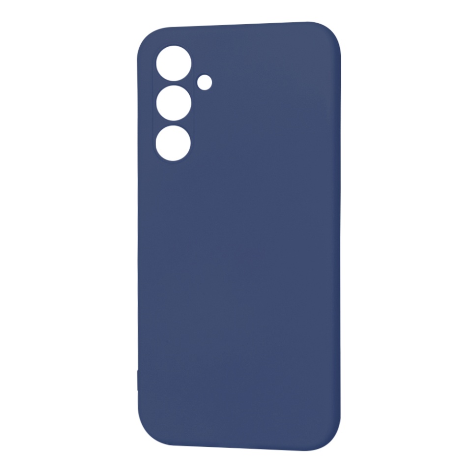 Husa pentru Samsung Galaxy A54 din Silicon Catifelat, Protectie Premium, Skyddar SoftElegance Magsafe - Bleumarin - 2 | YEO