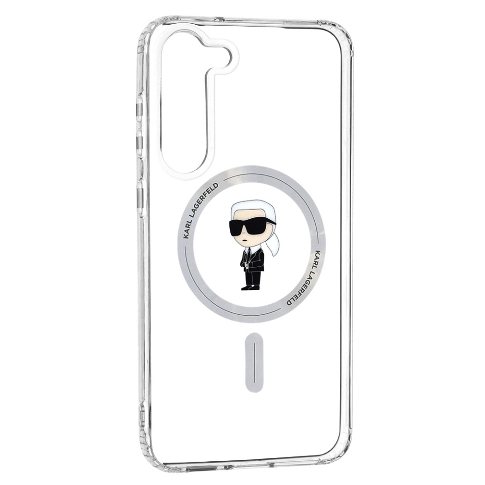Husa pentru Samsung Galaxy S23 Plus, Karl Lagerfeld, IML MagSafe, Transparenta - 1 | YEO