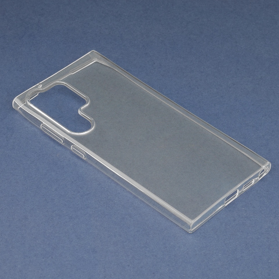 Husa pentru Samsung Galaxy S23 Ultra, SKYDDAR INNOVATION, ClearGuard, din silicon transparent, set cu sticker, Transparenta - 1 | YEO