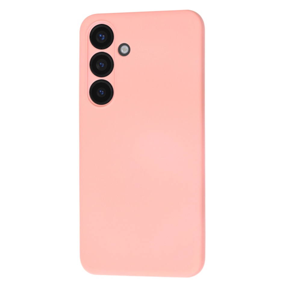Husa pentru Samsung Galaxy S24 din Silicon Catifelat, Protectie Premium, Skyddar SoftElegance - Roz - 3 | YEO