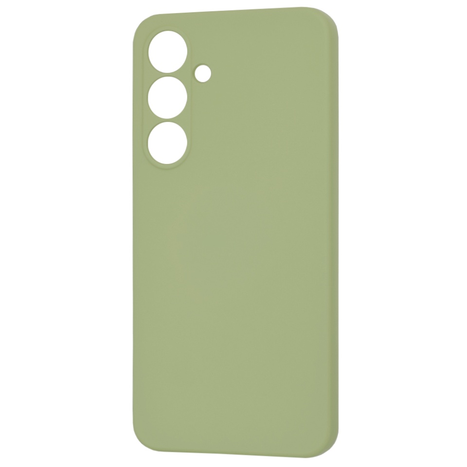 Husa pentru Samsung Galaxy S24 FE din Silicon Catifelat, Protectie Premium, Skyddar SoftElegance Magsafe - Verde - 2 | YEO