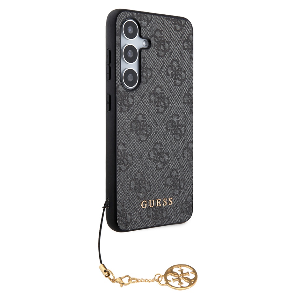 Husa pentru Samsung Galaxy S24 Hardcase 4G Charm, Guess - Negru - 3 | YEO