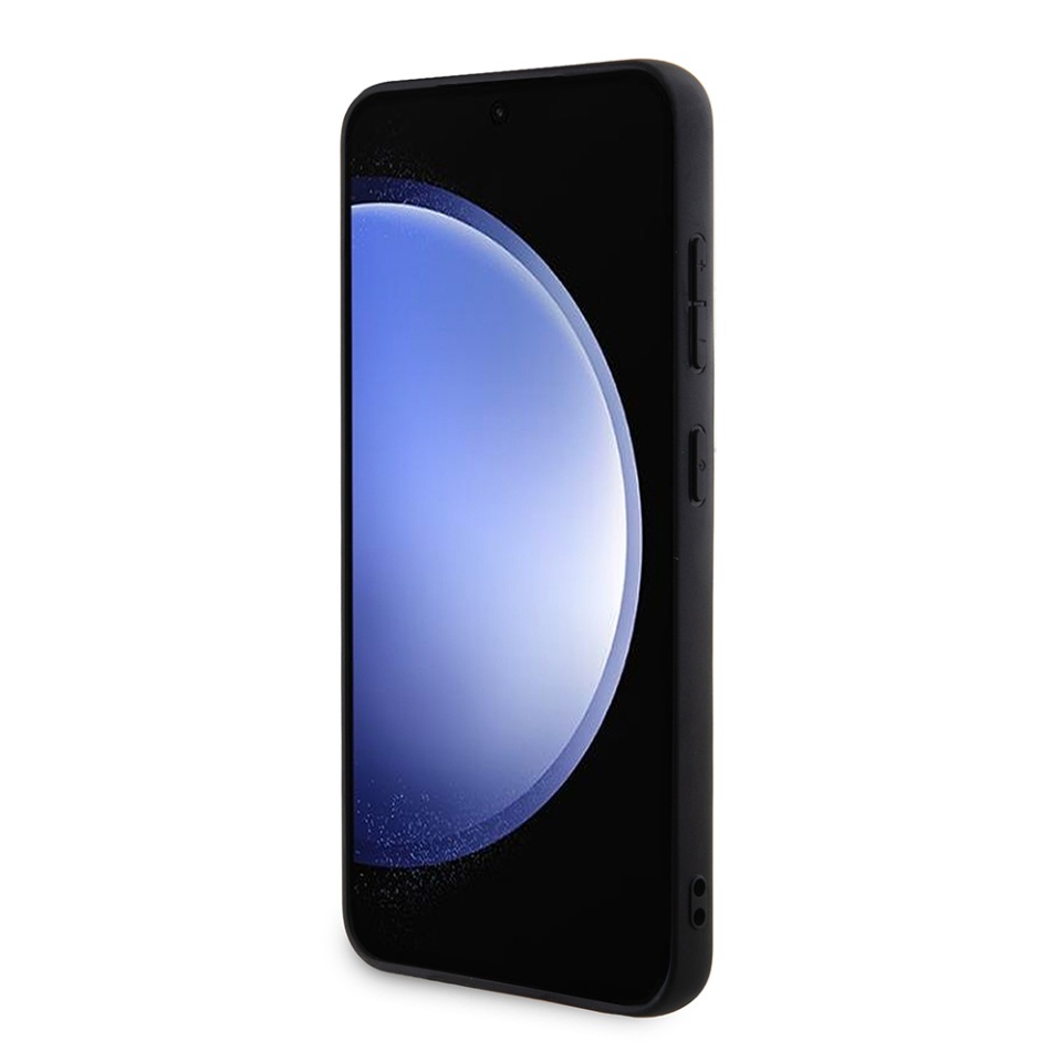 Husa pentru Samsung Galaxy S24 Plus, Guess 4G Metal Logo, Protectie Slim, Compatibila, Negru - 2 | YEO