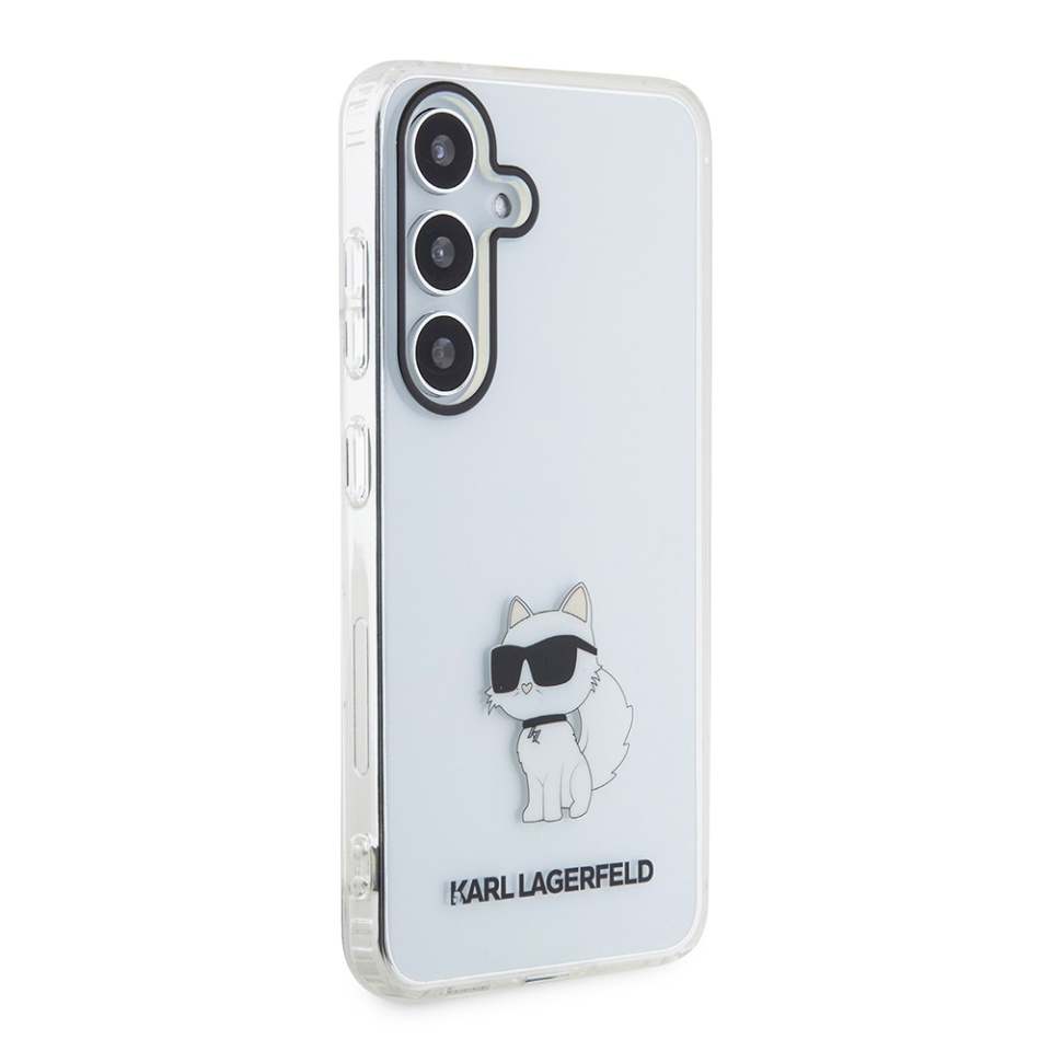 Husa pentru Samsung Galaxy S24 Plus IML Luxury, Karl Lagerfeld - Transparenta - 3 | YEO