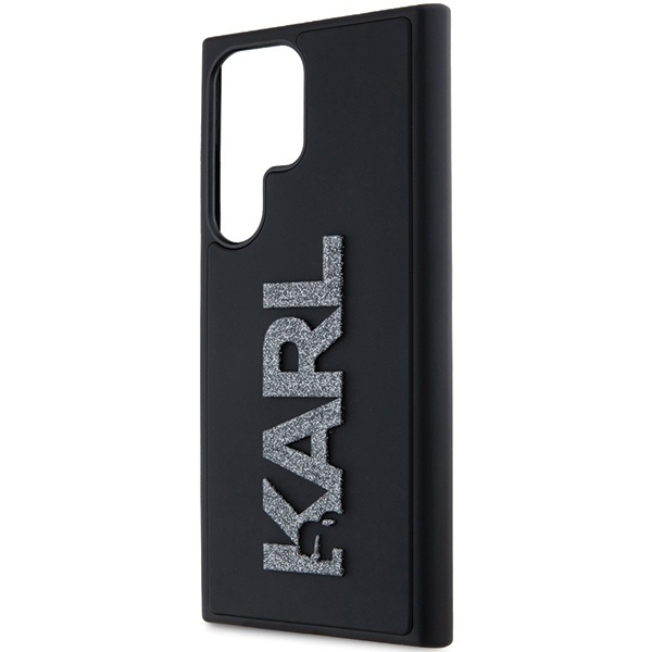 Husa pentru Samsung Galaxy S24 Ultra, 3D Design, Karl Lagerfeld, Negru - 1 | YEO