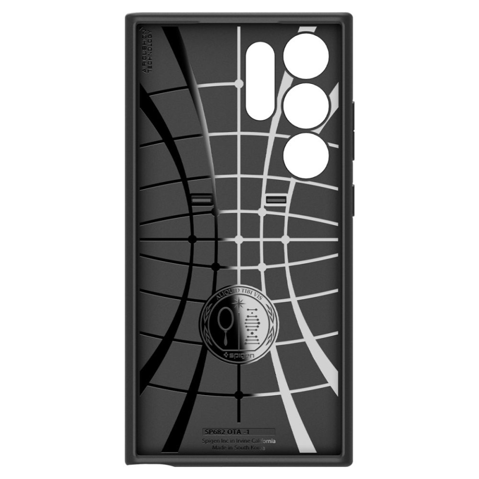 Husa pentru Samsung Galaxy S24 Ultra, Spigen Optik Armor - Negru - 7