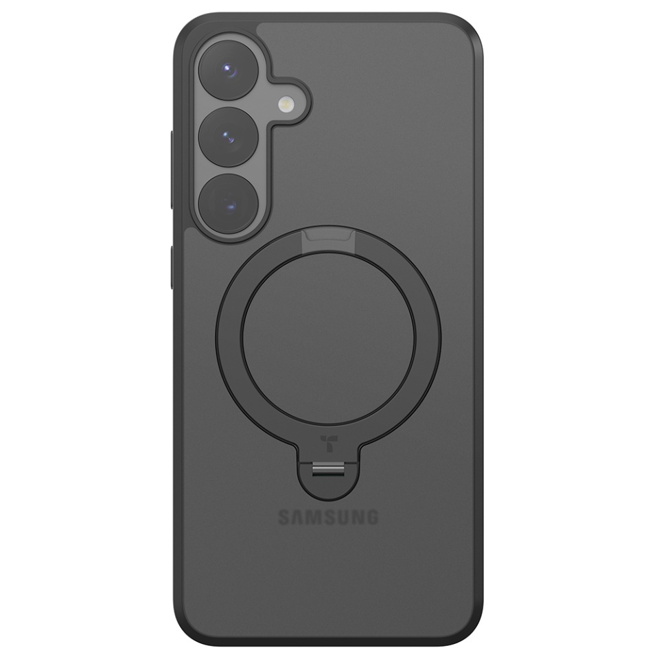 Husa pentru Samsung Galaxy S25, Torras Ostand Spin MagSafe, Negru - 3 | YEO