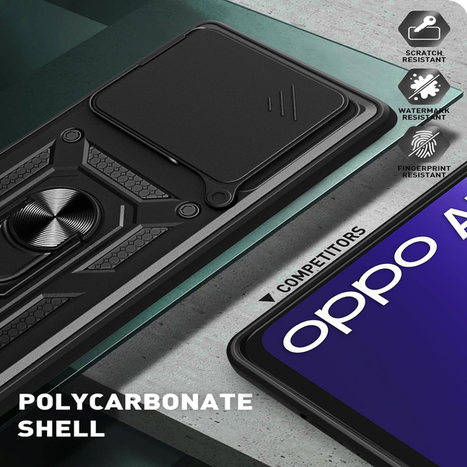 Husa pentru Samsung Galaxy Xcover7 Pro, SKYDDAR INNOVATION, CamShield, Negru, set cu sticker - 3 | YEO