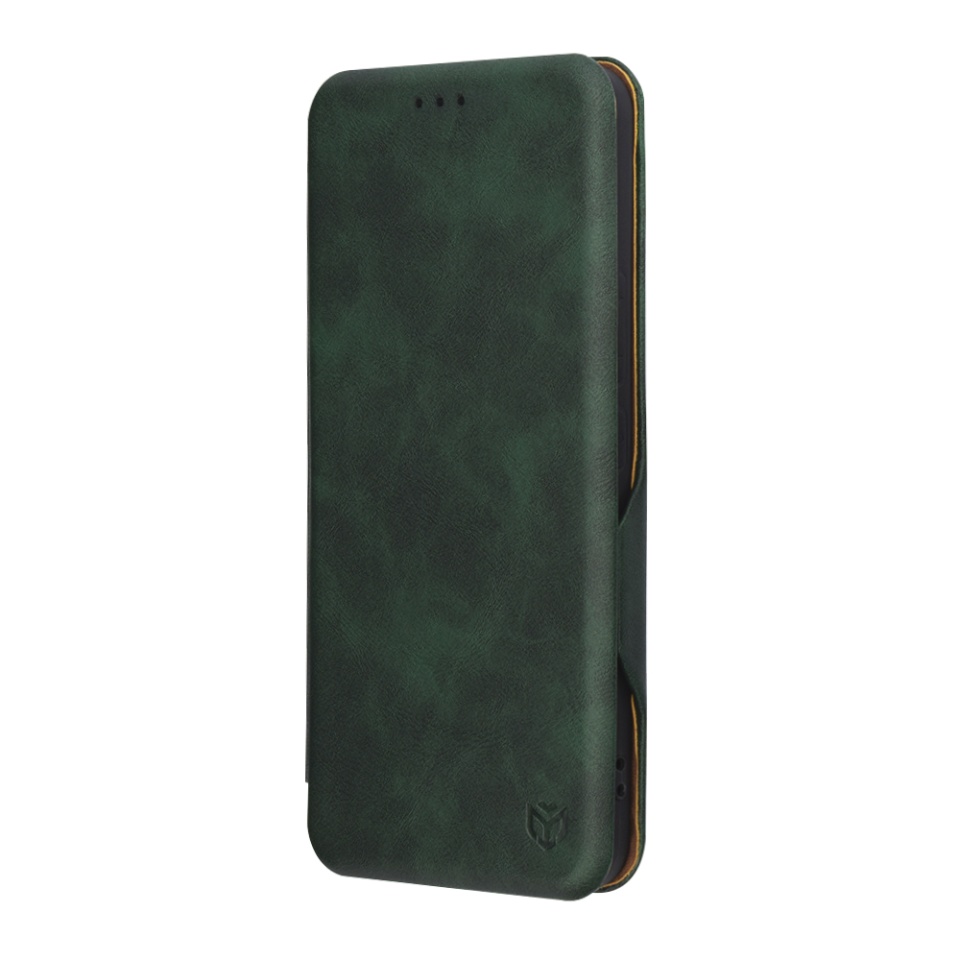 Husa pentru Xiaomi 15 Pro, SKYDDAR INNOVATION, Safe Wallet tip carte din Piele Ecologica, Suport Carduri, Inchidere Magnetica, Verde, set cu sticker - 3 | YEO
