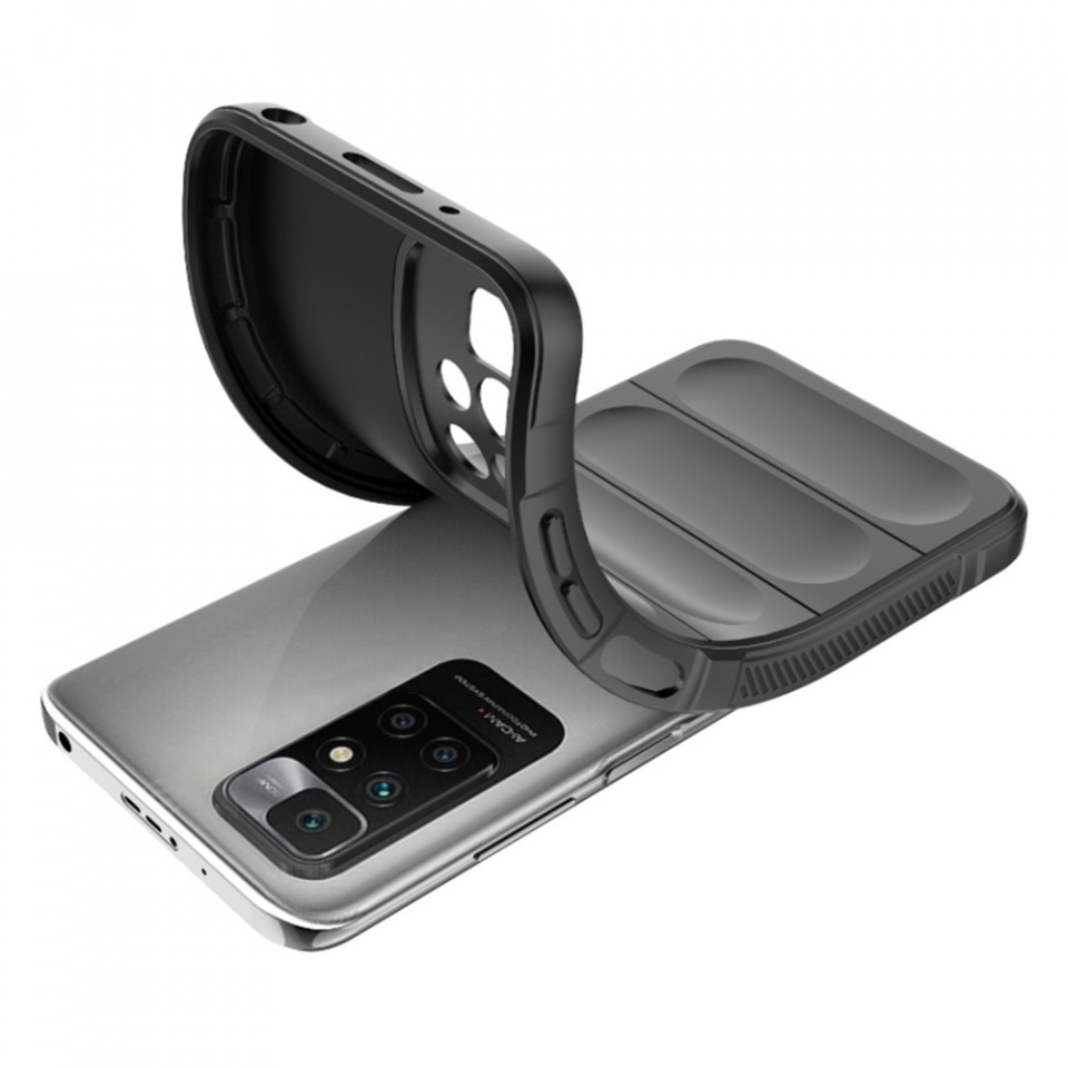 Husa pentru Xiaomi Redmi 10 / Redmi 10 2022 eleganta, din silicon mat, SKDR Vogue - Verde - 3 | YEO