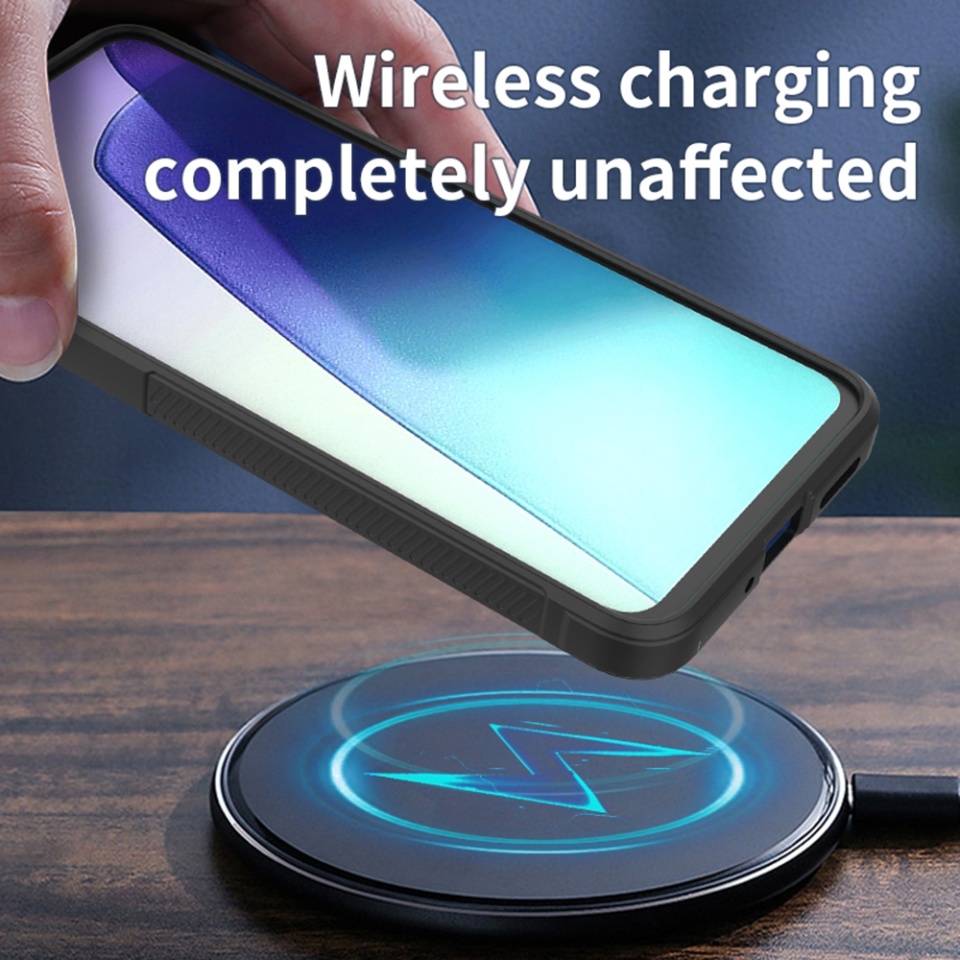 Husa pentru Xiaomi Redmi 14C / Poco C75, SKYDDAR INNOVATION, Magic Shield, din Silicon Mat, set cu sticker, Bordo - 3 | YEO