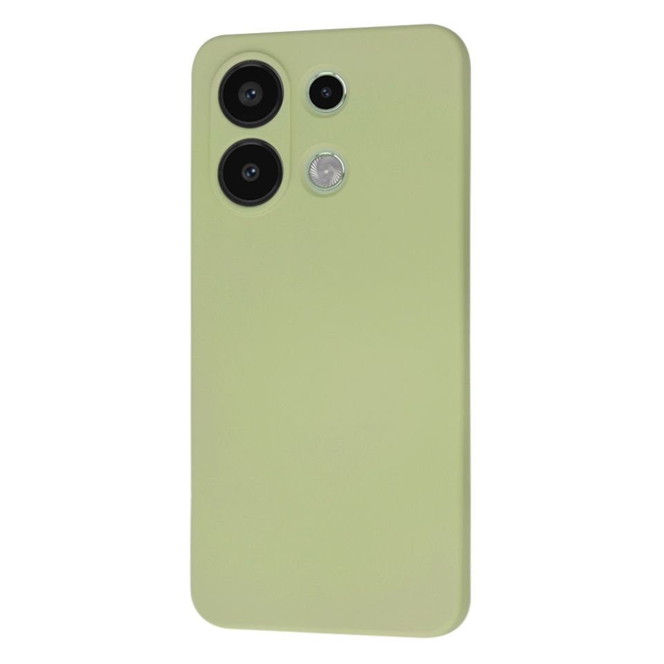 Husa pentru Xiaomi Redmi Note 13 4G din Silicon Catifelat, Protectie Premium, Skyddar SoftElegance - Verde - 3 | YEO