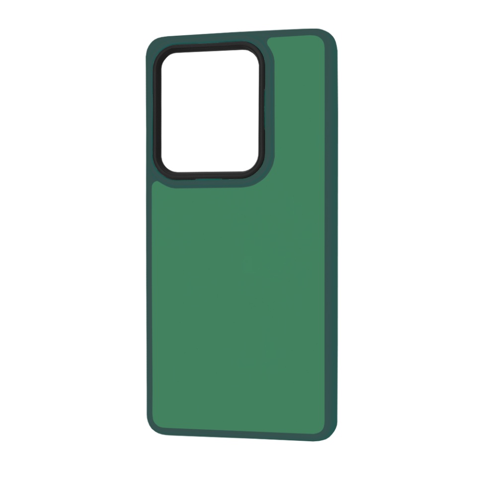 Husa pentru Xiaomi Redmi Note 13 Pro 4G / Poco M6 Pro 4G, ce Absoarbe Cele mai Aspre Socuri, Skyddar Frosted - Verde inchis - 3 | YEO