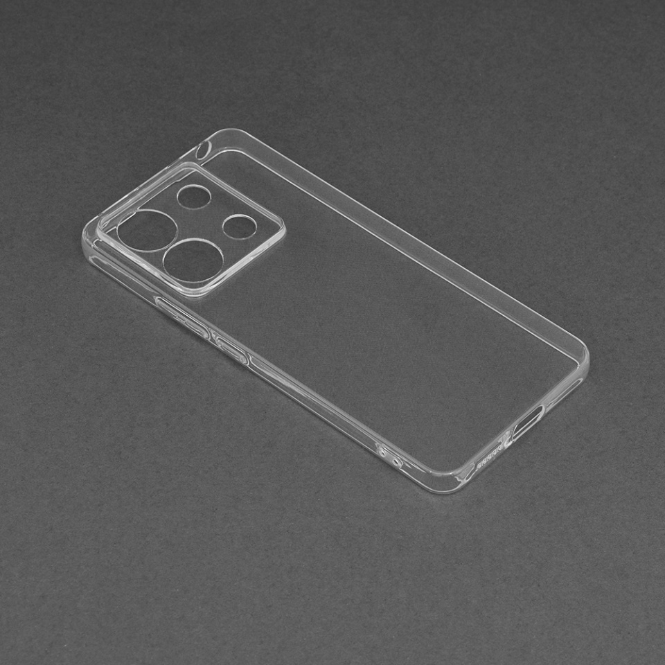 Husa pentru Xiaomi Redmi Note 13 Pro 5G / Poco X6, SKYDDAR INNOVATION, ClearGuard, din silicon transparent, set cu sticker, Transparenta - 1 | YEO