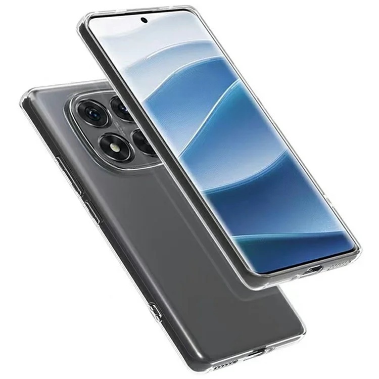 Husa pentru Xiaomi Redmi Note 14 Pro+ din silicon transparent, SKDR ClearGuard - Transparent - 3 | YEO