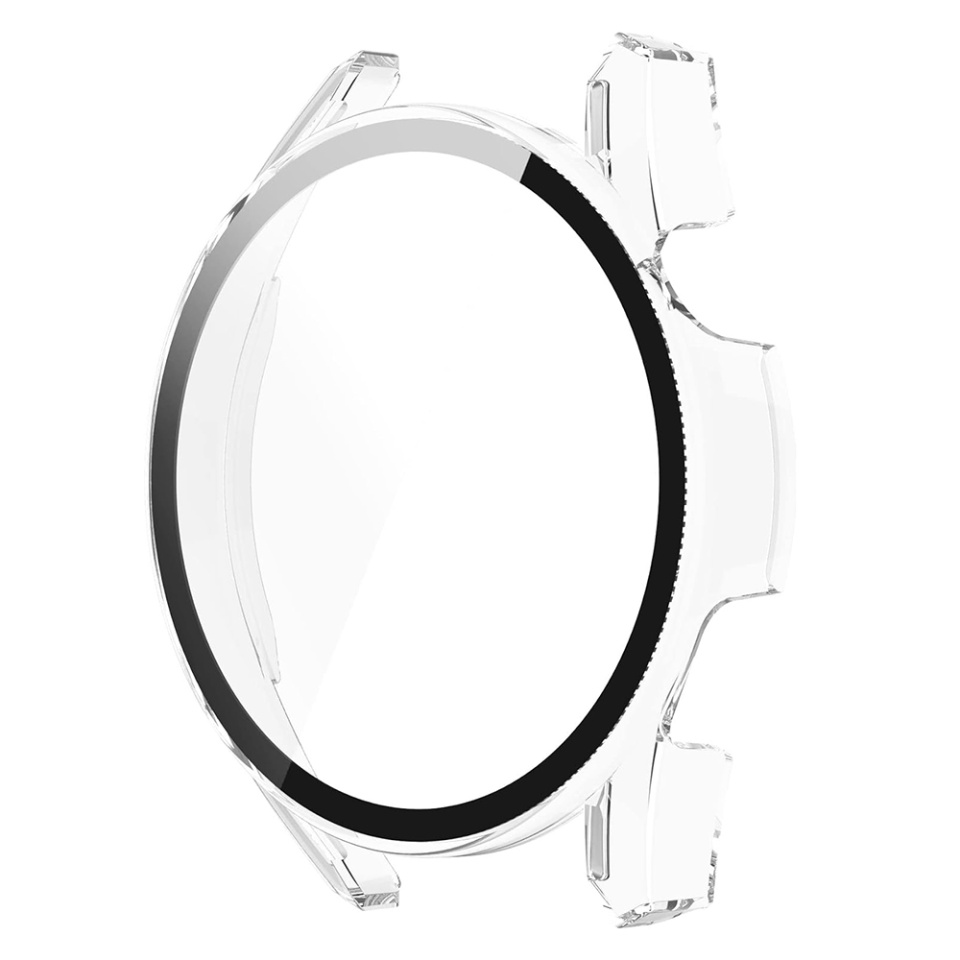 Husa Protectie 360°, Ultra-Subtire, Anti-Soc pentru Huawei Watch GT 3 (46mm), Anti-Soc Full Screen - Transparenta - 1 | YEO
