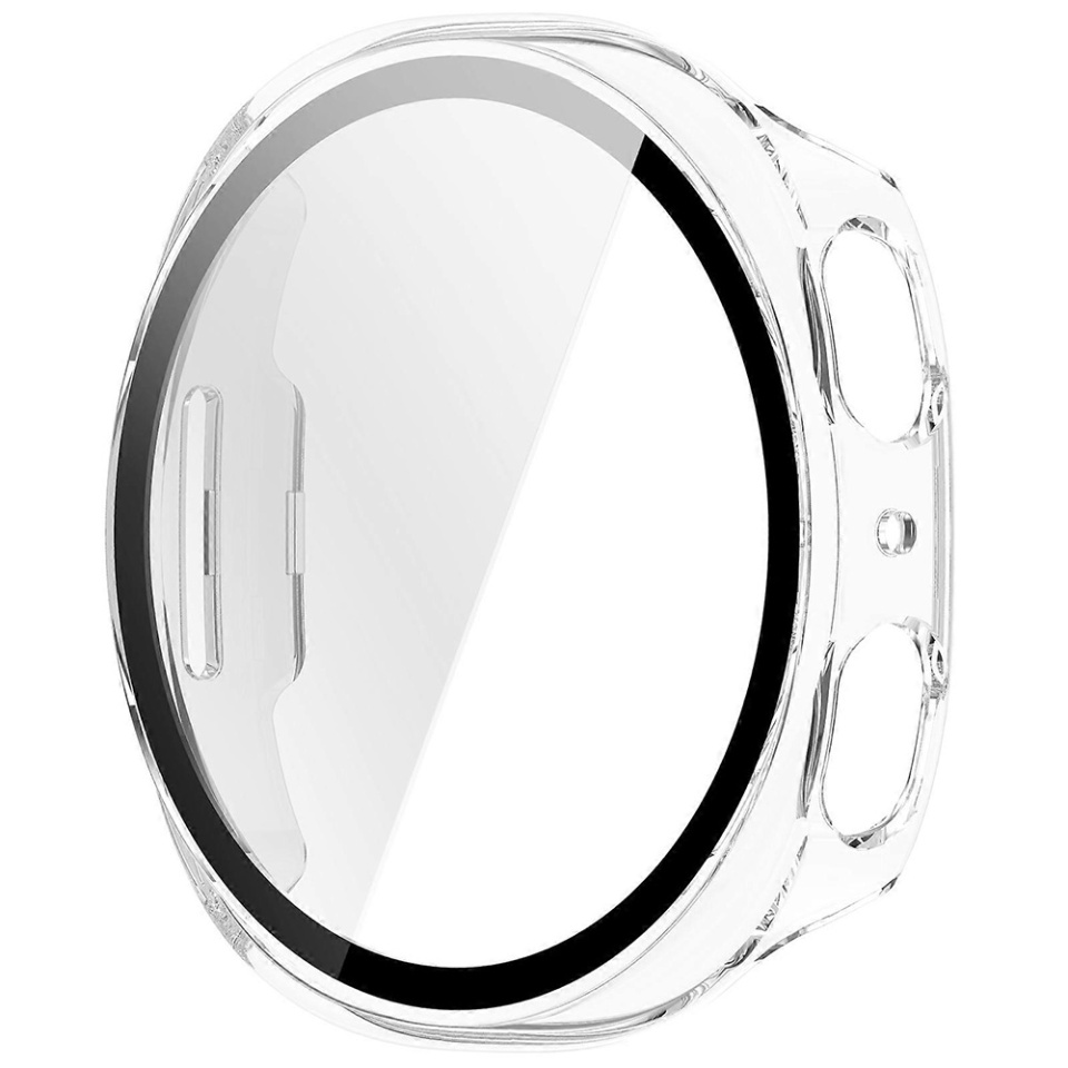 Husa protectie Smartwatch Samsung Galaxy Watch8 44mm, SKYDDAR INNOVATION, Defense360 Pro + Screen Protector, AntiSoc, set cu sticker, Transparenta - 3 | YEO