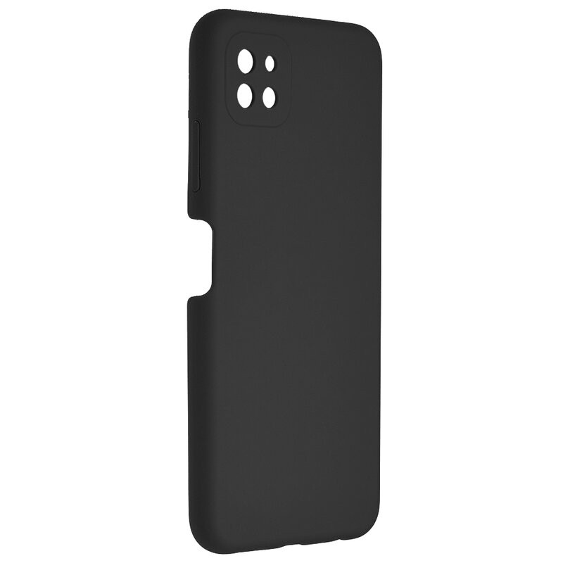 Husa Samsung Galaxy A22 5G din silicon moale, Techsuit Soft Edge - Negru - 1 | YEO