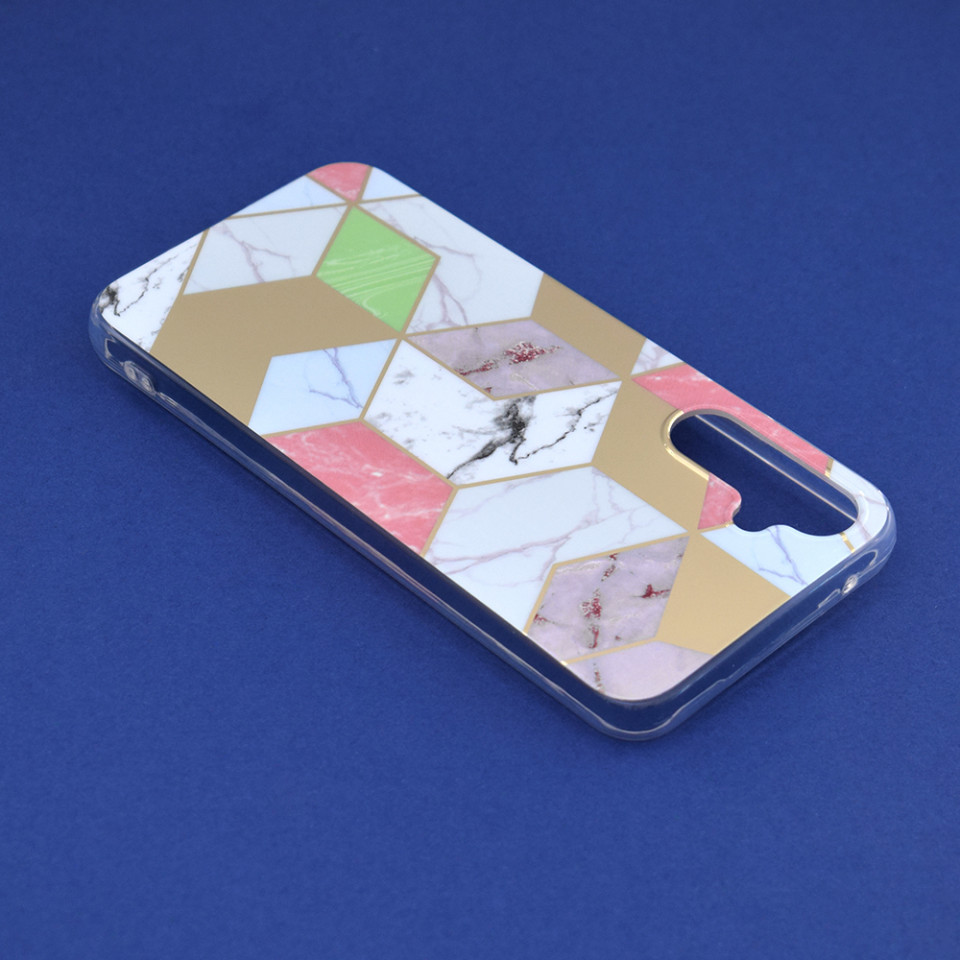 Husa Samsung Galaxy A34 5G Marble Series, Techsuit - Purple Hex - 3 | YEO
