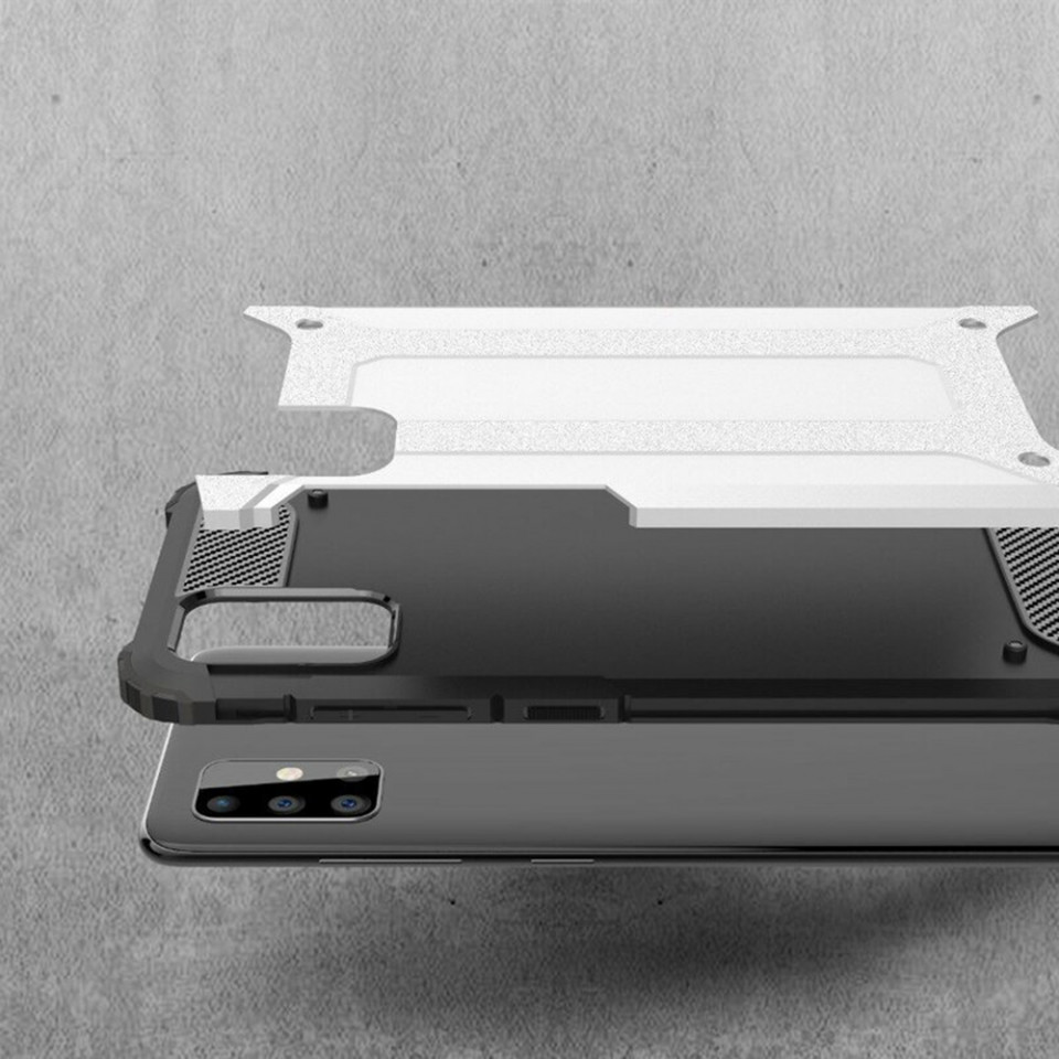 Husa Samsung Galaxy A53 5G din plastic dur, Techsuit Hybrid Armor - Negru - 2 | YEO