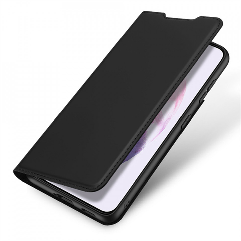 Husa Samsung Galaxy S22 tip carte, Skin Pro Dux Ducis - Negru - 1 | YEO
