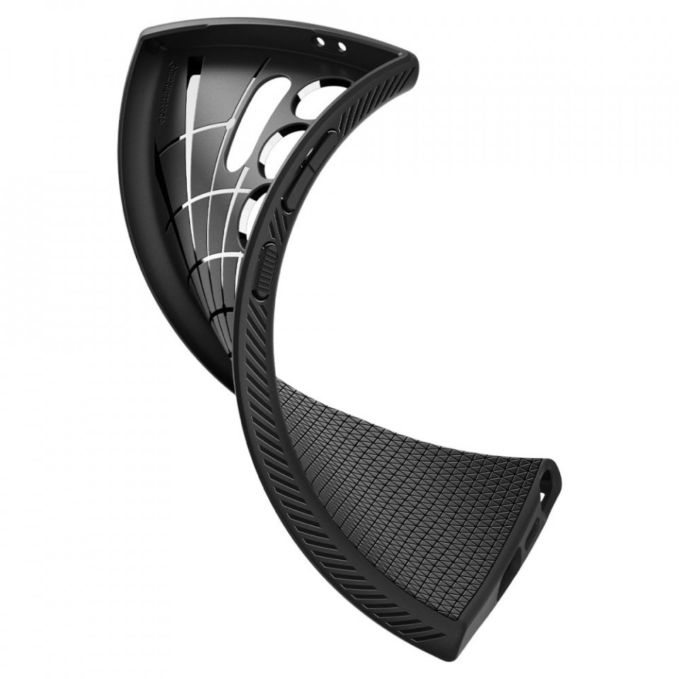 Husa Samsung Galaxy S24 Ultra flexibila, Spigen Liquid Air - Negru - 6