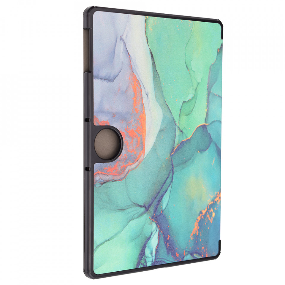 Husa tableta pentru Honor Pad 9 cu suport Multi-Unghi și functie Sleep/Wake , SKYDDAR FoldVision Colour - Green time - 2 | YEO