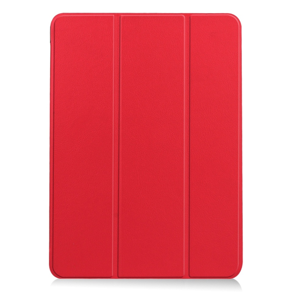 Husa tableta pentru iPad Air 13 (2024) / Air 13 (2025), SKYDDAR INNOVATION, cu suport Multi-Unghi si functie Sleep/Wake, FoldPro, Rosu, set cu sticker - 1 | YEO
