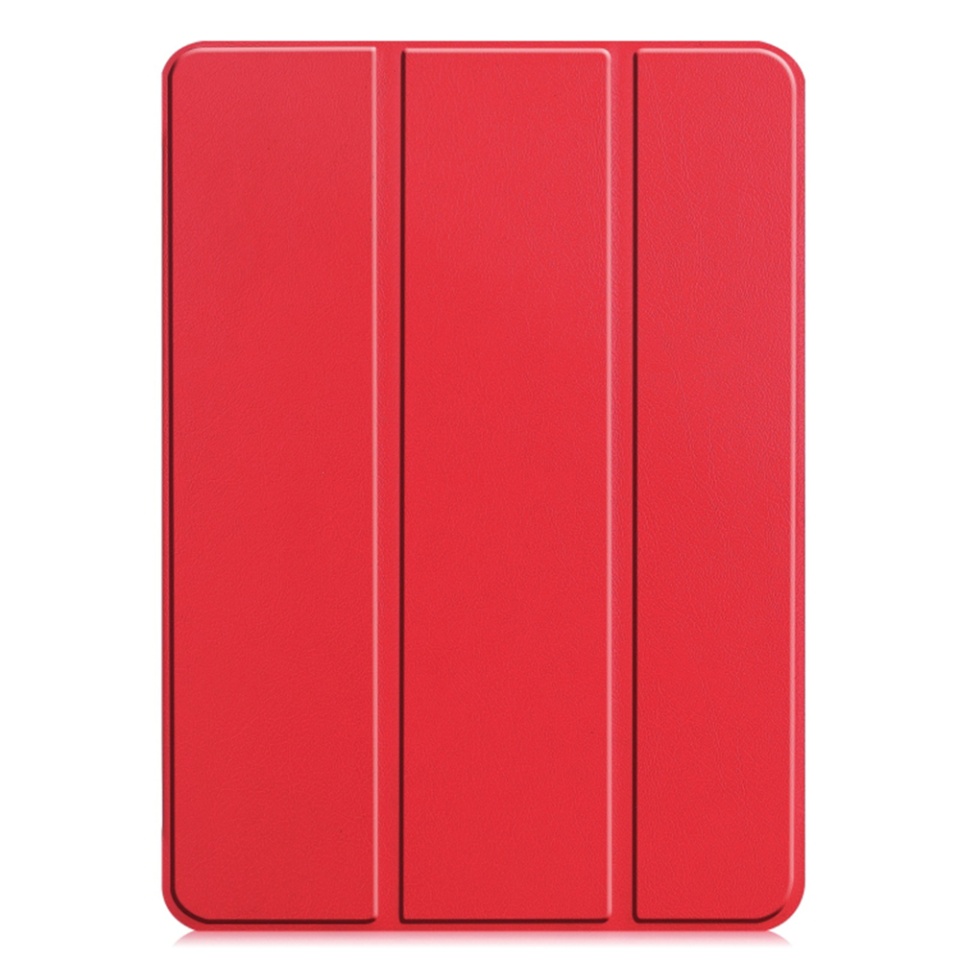 Husa tableta pentru iPad Pro 11 (2024), SKYDDAR INNOVATION, cu suport Multi-Unghi si functie Sleep/Wake, FoldPro, Rosu, set cu sticker - 1 | YEO