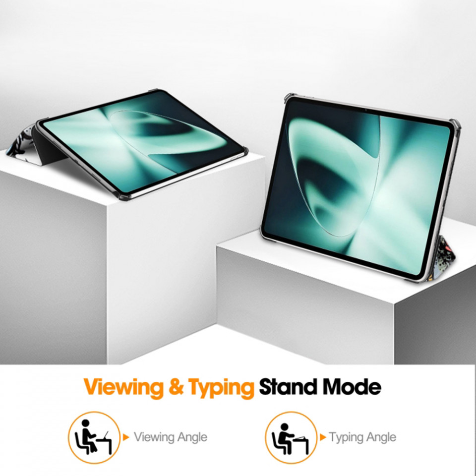 Husa tableta pentru OnePlus Pad cu suport Multi-Unghi și functie Sleep/Wake , SKYDDAR FoldVision Colour - Urban vibe - 3 | YEO