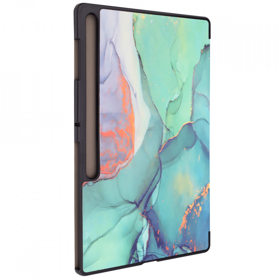Husa tableta pentru Samsung Galaxy Tab S8 Ultra / Galaxy Tab S9 Ultra cu suport Multi-Unghi și functie Sleep/Wake , SKYDDAR FoldVision Colour - Green time - 2 | YEO