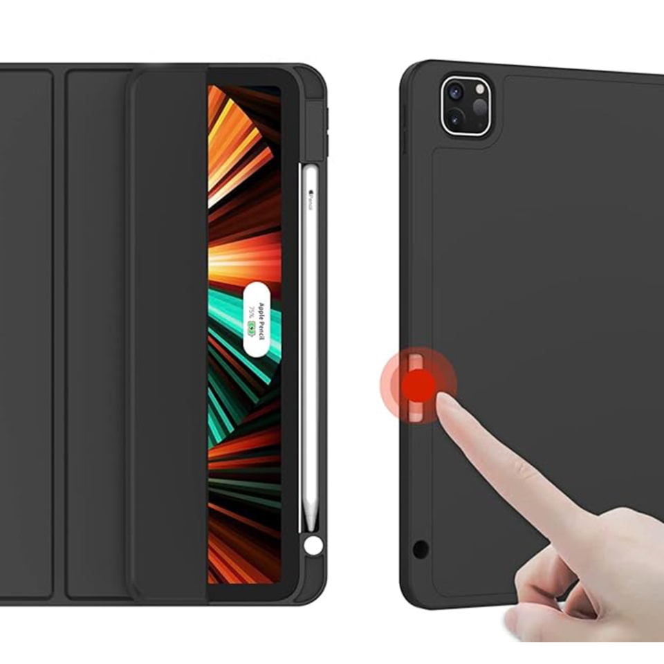 Husa tableta pentru Xiaomi Pad 6 / Pad 6 Pro cu suport cu 2 Unghiuri și functie Sleep/Wake, SKDR OfficeMate - Verde deschis - 1 | YEO
