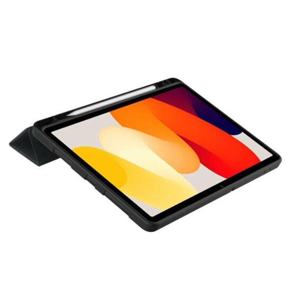 Husa tableta pentru Xiaomi Redmi Pad SE cu suport cu 2 Unghiuri și functie Sleep/Wake, SKDR OfficeMate - Verde deschis - 5