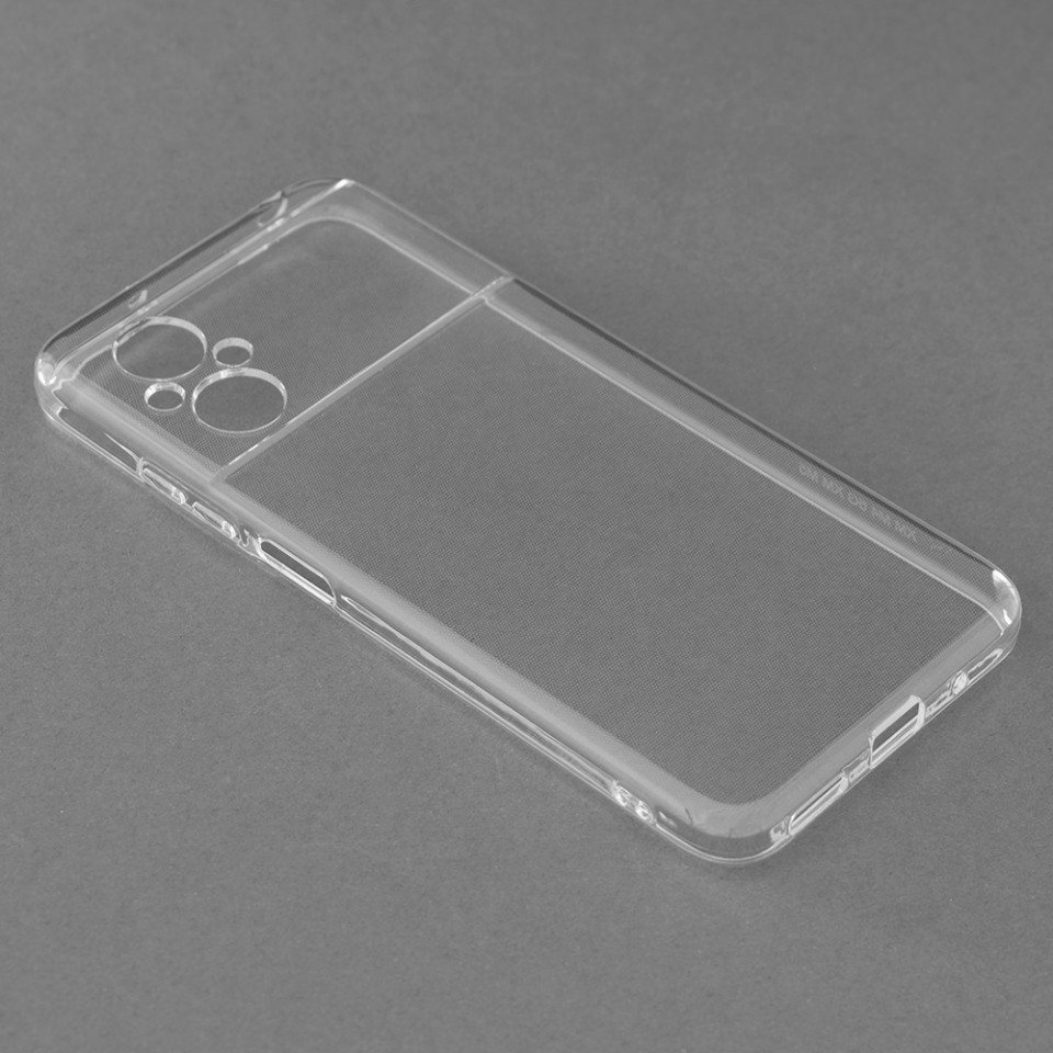 Husa Xiaomi Poco M5 din silicon TPU slim, Techsuit - Transparent - 1 | YEO
