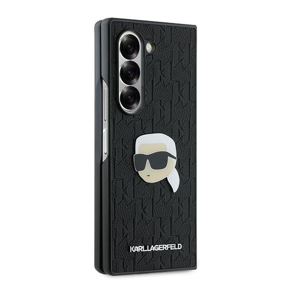 Huse pentru Samsung Galaxy Z Fold6, Karl Lagerfeld, Saffiano, Negru - 1 | YEO
