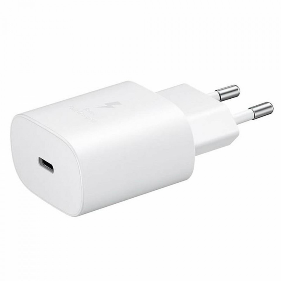 Incarcator de Priza Type-C, 25W, 3A Original Samsung - Alb