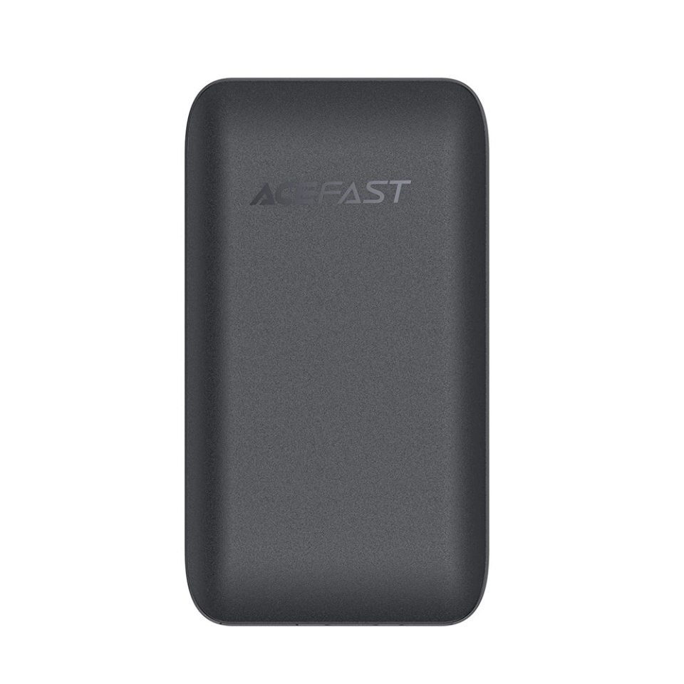 Incarcator Priza 65W, 2x Type-C + 1x USB, 3in1, Tehnologie GaN, PD Fast Charging, Acefast A100, Negru - 2 | YEO