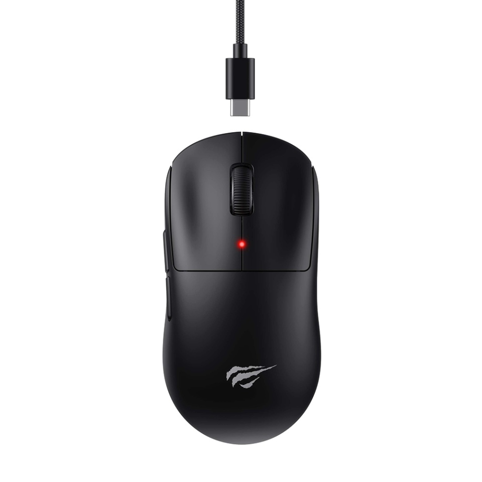 Mouse gaming wireless 2.4GHz, DPI 12000, baterie 300mAh, Havit MS970WB Pro, Negru