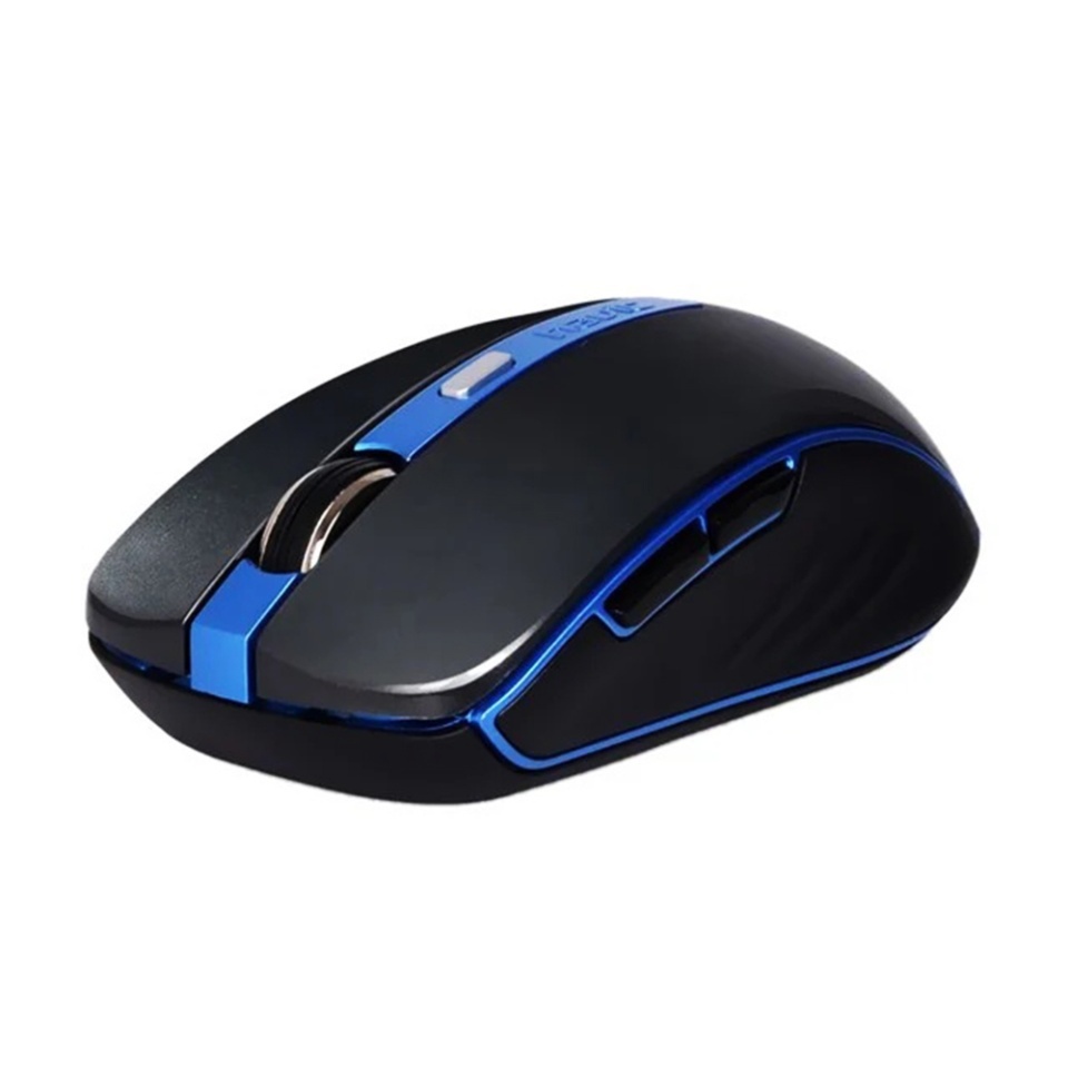 Mouse Wireless Havit MS951GT, 2.4GHz, 1600 DPI, Negru;albastru - 1 | YEO