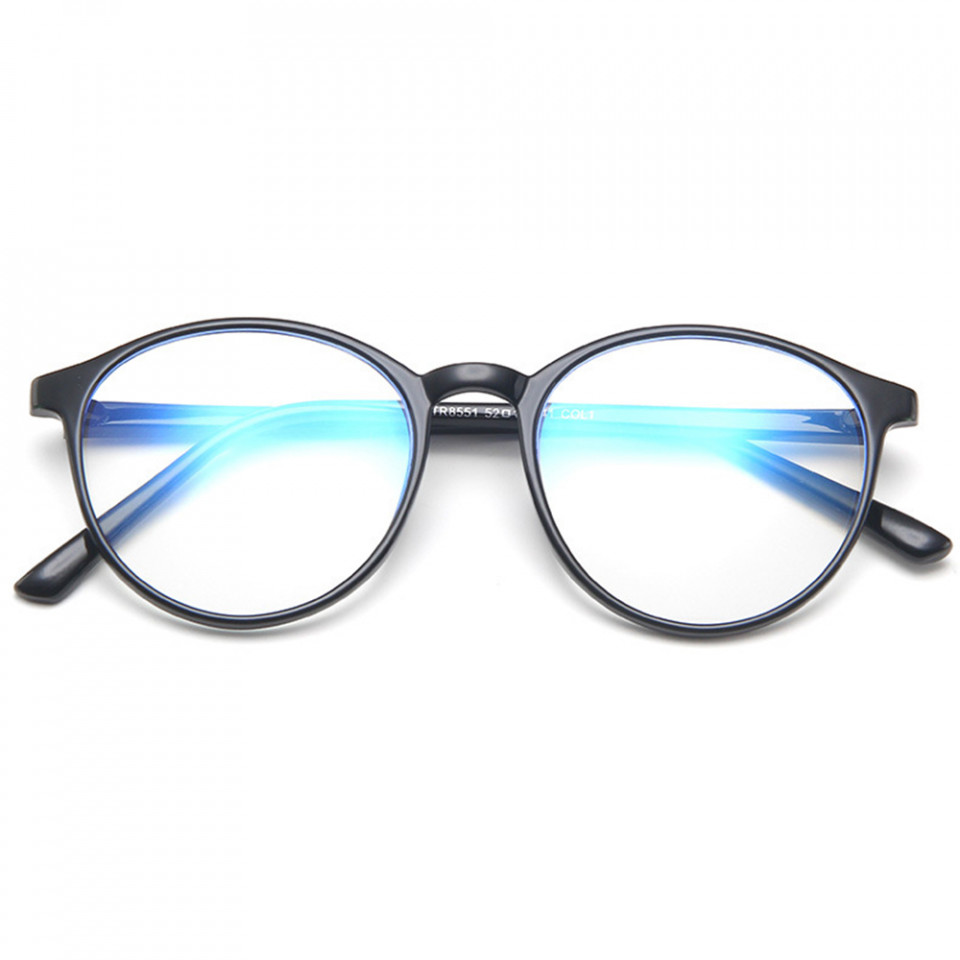 Ochelari calculator unisex protectie lumina albastra, Techsuit (F8551-C2) - Sand Black - 1 | YEO